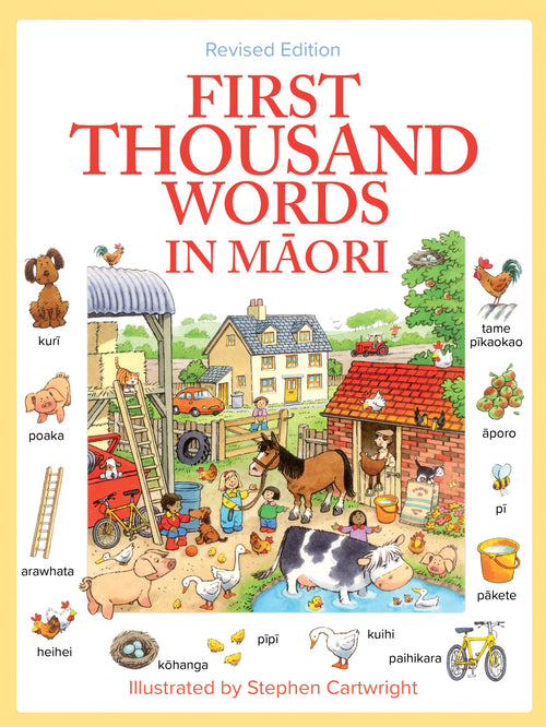 First Thousand Words in Māori Taranaki Edition