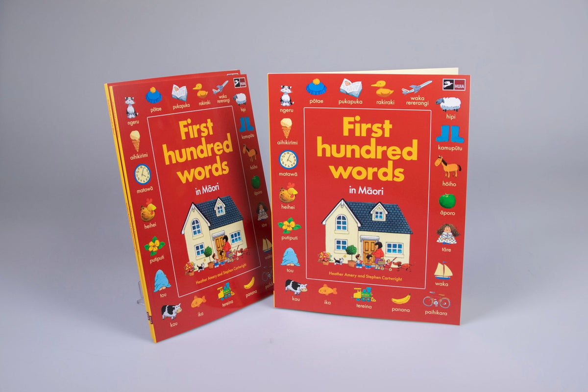 First Hundred Words in Māori by Heather Amery and Stephen Cartwright