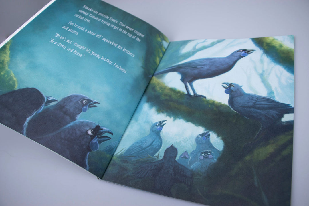 Tamanui: The Brave Kōkako of Taranaki
