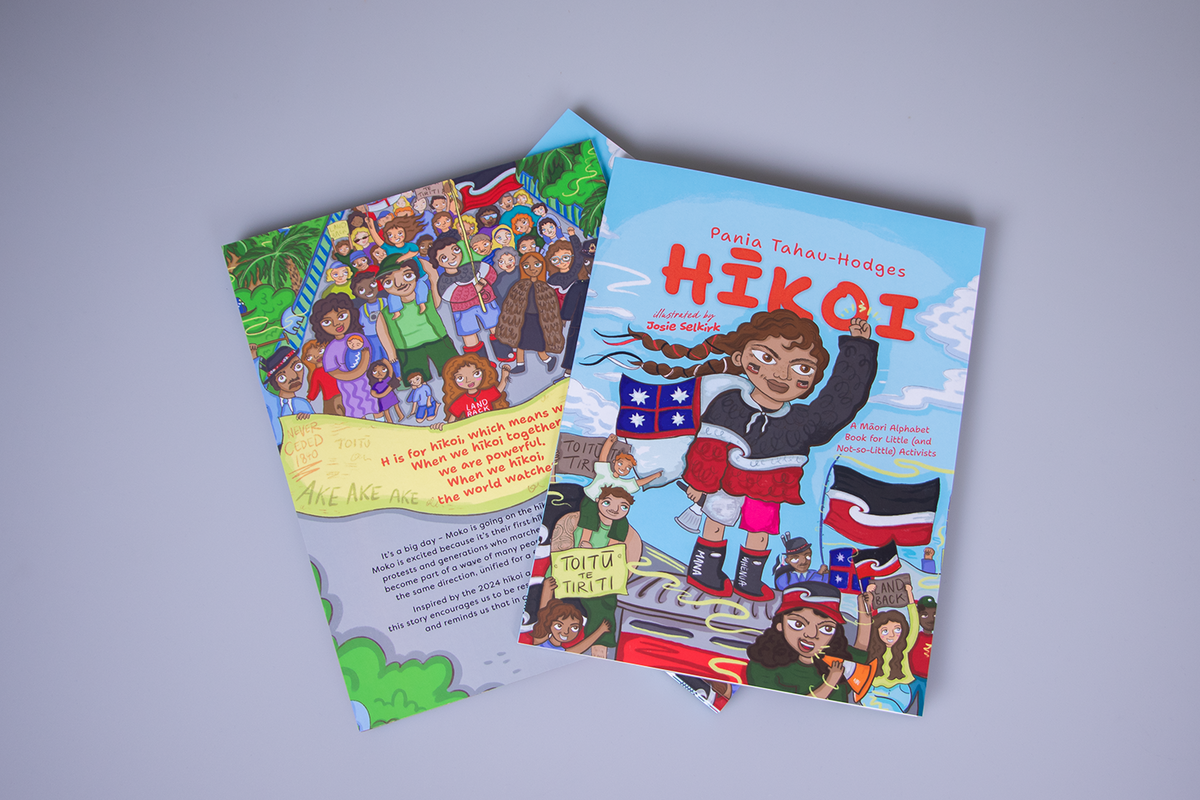 Hīkoi: A Māori Alphabet Book for Little (and Not-so-Little) Activists