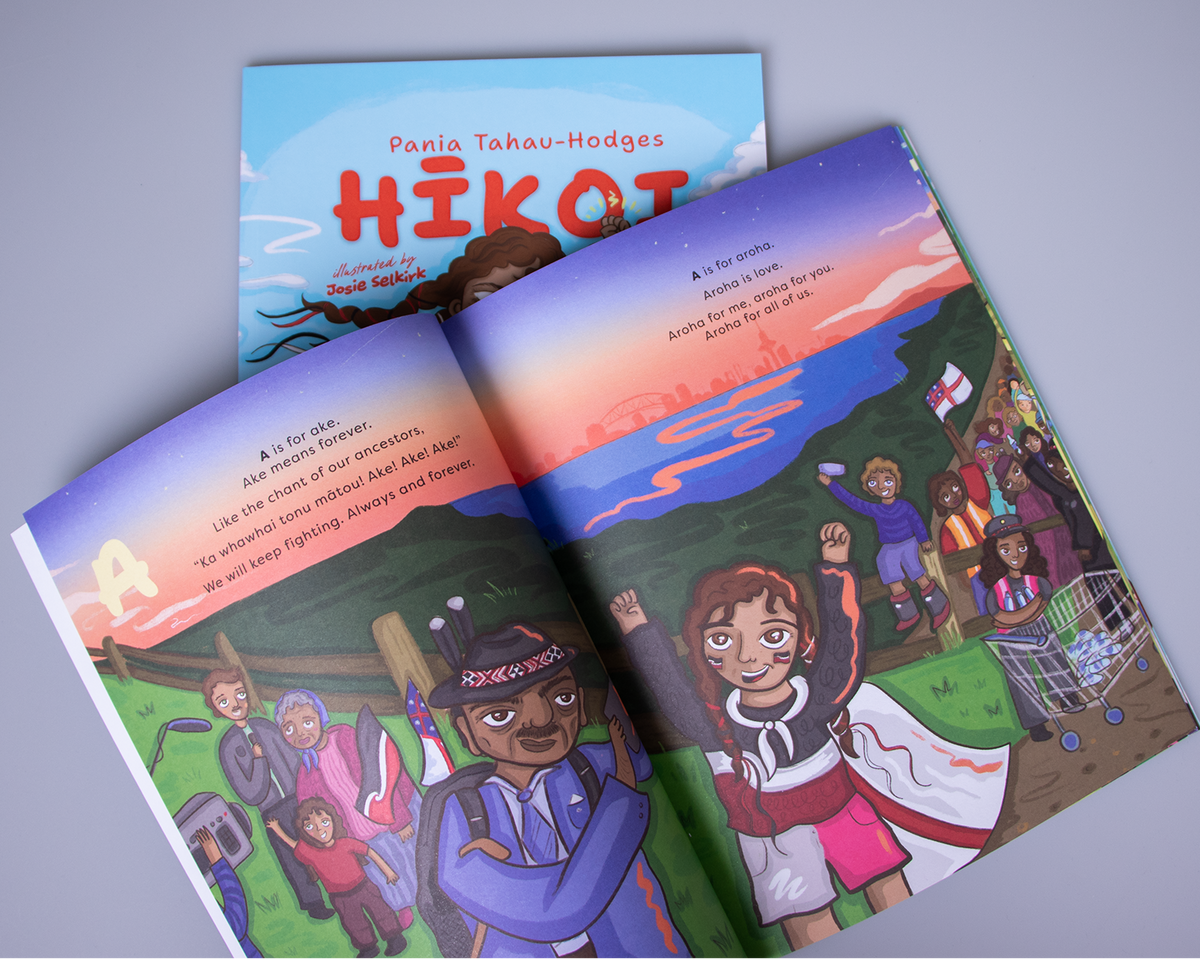 Hīkoi: A Māori Alphabet Book for Little (and Not-so-Little) Activists
